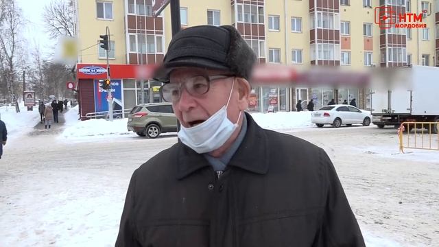 Уборка снега в Саранске