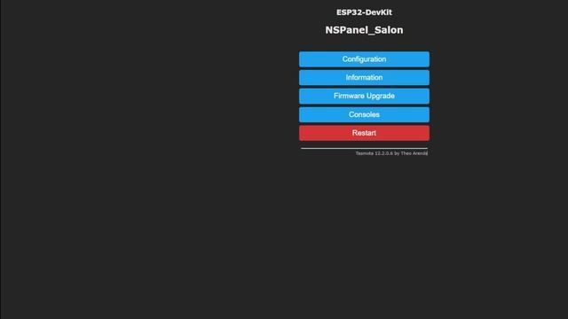 TUTO:  home assistant lovelace dashboard sur NSpanel Sonoff
