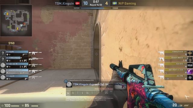 TSM vs NiP from Faceit