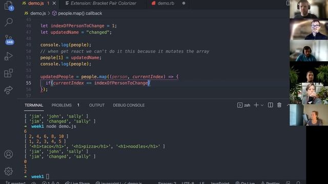 Intro to js/loops p3 8/19