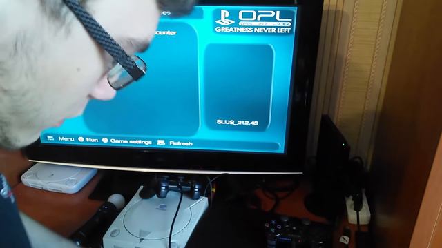 Играем на PS2 c Dualshock 3 !!! OPL 0.9.4 rev.983 DB all