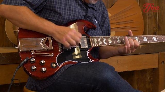 Gibson Custom 60th Anniversary 1961 SG Les Paul Cherry VOS played by Cok van Vuuren  Demo  TFOA