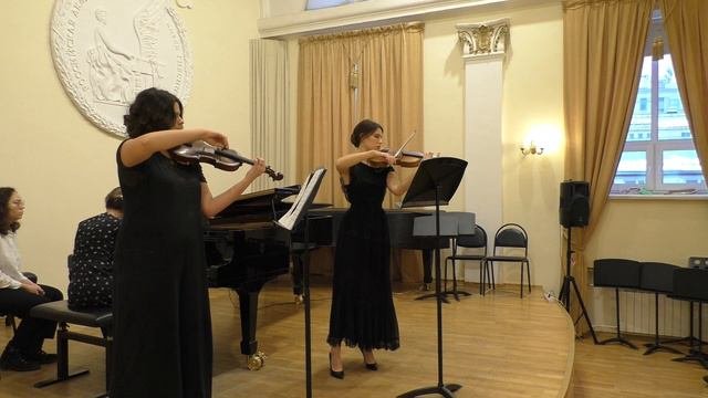 Брамс. Трио для скрипки, альта и фортепиано ор.40 Es-dur (начало)