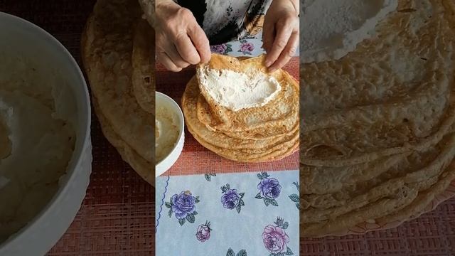 творожная начинка для блинчиков#творожная начинка для блинчиков