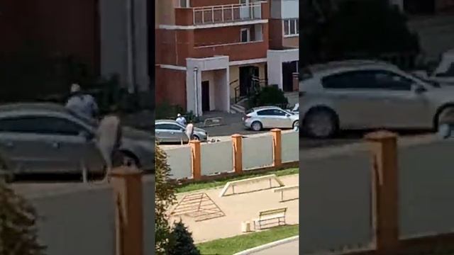 Пожар на ул.Кореновская 23.08.19
