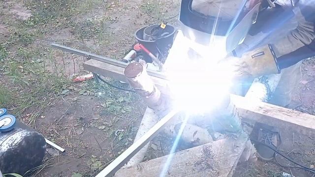 Мангал из баллона