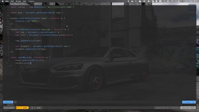 ASMR Programming | WebSocket Chat APP | ASMR Keyboard