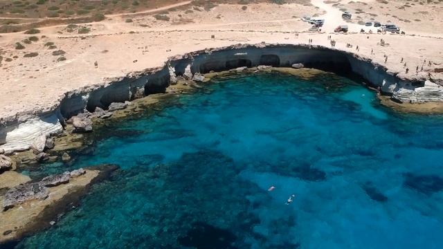 Cape Greco Sea Caves Ayia Napa 2019 Cyprus Drone Aerial