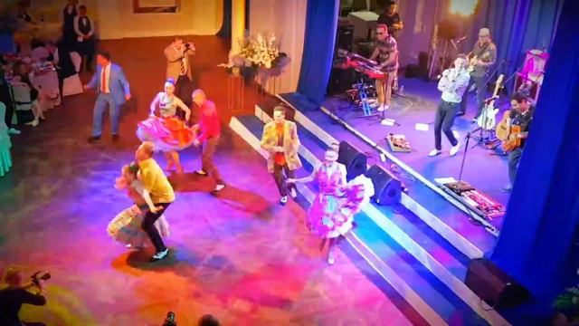 Корпоратив в стиле Стиляги с группой Браво и балетом Стильный шейк