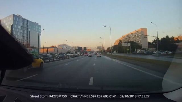 30 км по Варшавке с разрешённой скоростью! Почему люди так медленно ездят?..