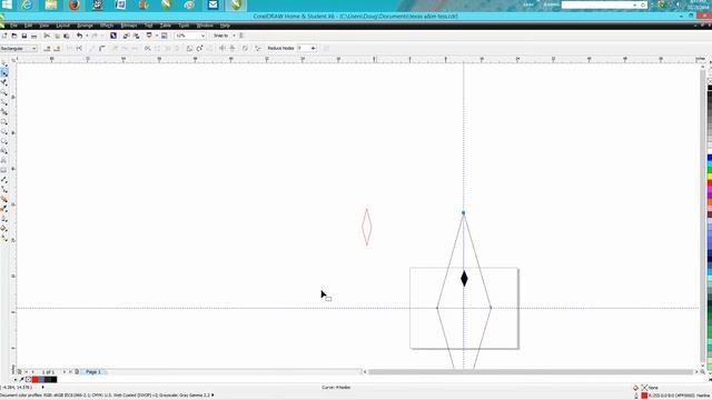 Corel Draw Tips & Tricks Make A Diamond Shape