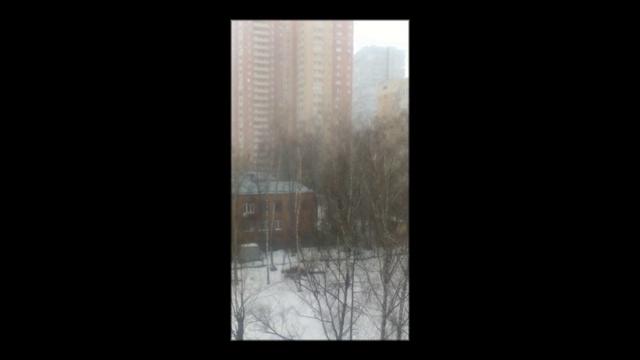 Конец марта в Москве.  2019 март 22