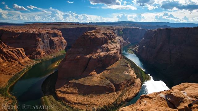 The USA - Scenic Relaxation Film With Calming Music