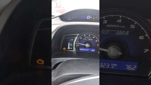 Нет заряда на ВВБ хонда цивик