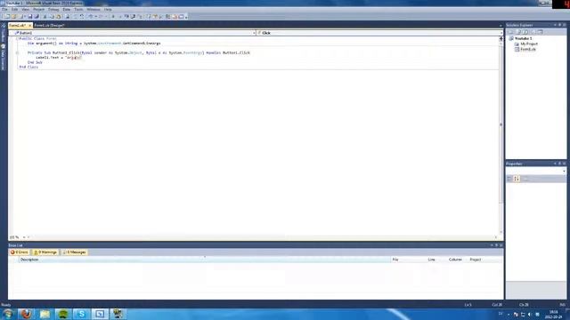 ►Visual Basic: How to import commandline arguments!◄ Codes in description - HD