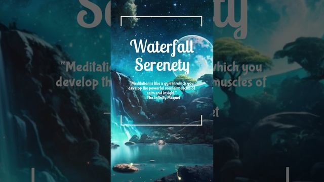 Serene Waterfall And 1111Hz Angel Frequency - Relaxing Sounds For Deep Meditation