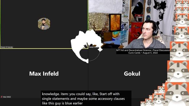 NFT Art and Decentralized Science | Panel Discussion