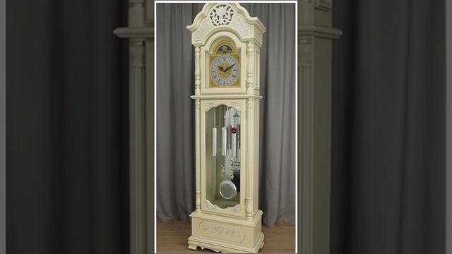 Напольные часы Columbus CR9151-PS-IV «Отражение старины» ivory, silver