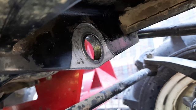 ремонт переднего моста и замена ножей на фрезе yanmar f 16d