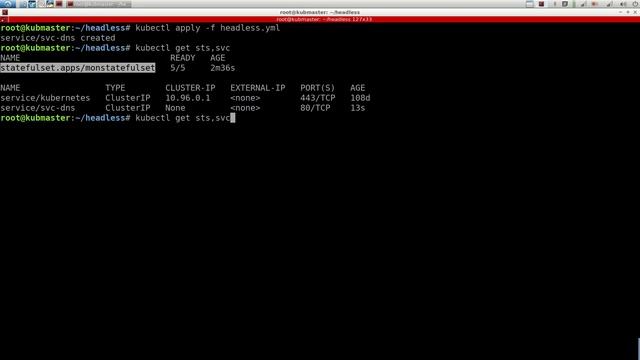 Kubernetes - 31. StatefulSet et service headless | tutos fr