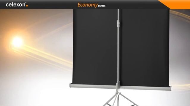 celexon screen tripod economy white edition