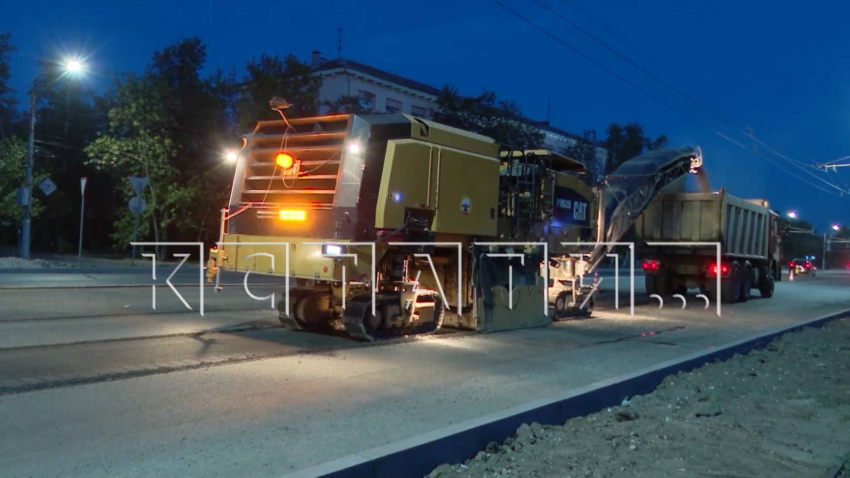 В Нижнем Новгороде для ремонта дорог впервые применены асфальтобитумные PG-смеси