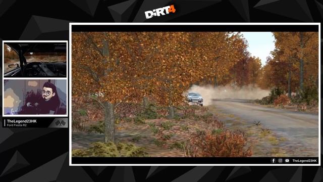 Dirt4 USA Michigan Liske Forest - Ford Fiesta R2 - Broadcast Cam