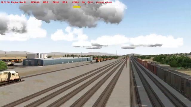 Манёвры в Барстоу ► Run 8 Train Simulator ◄ Depot+ Multiplayer
