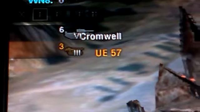 Кувырок в world of tanks ,на ue57
