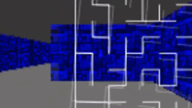 3D Maze Screensaver with Wolfenstein 3D Textures