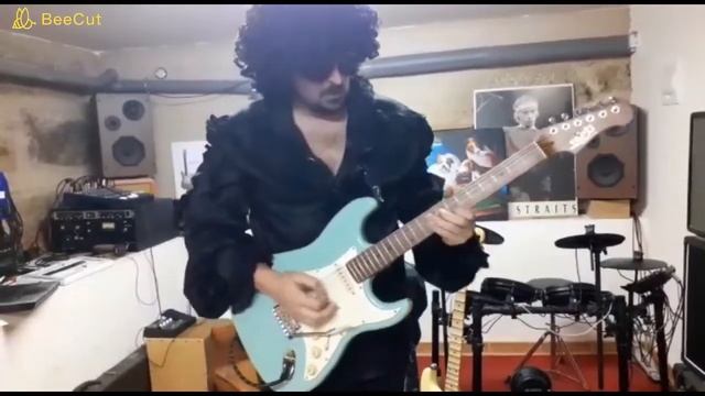 Lost in Hollywood Rainbow - Test Jet JS 300 - Guitar Cover by Tio Pelucas