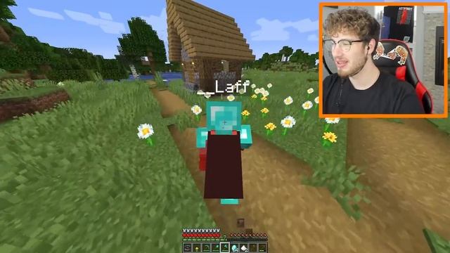 minecraft manhunt but bad stuff is OVERPOWERED
