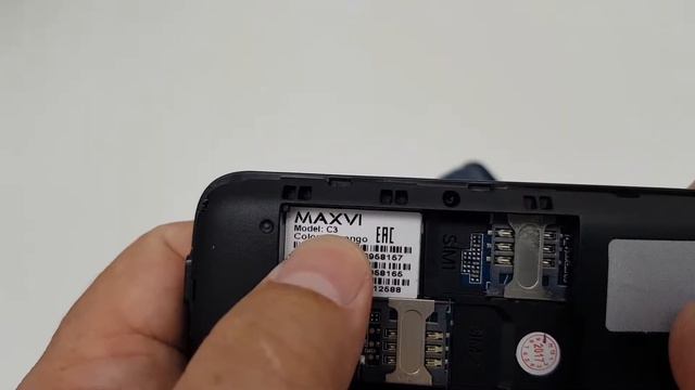 MAXVI C3 swollen battery / вздулся аккумулятор