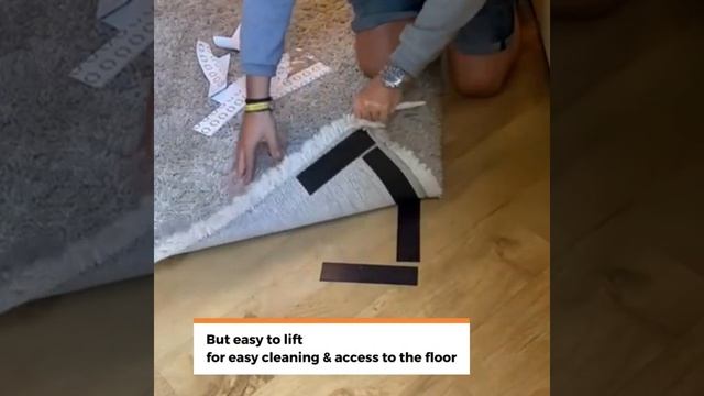 EzyRug Gripper Kit I For Anti-Slip Rugs & Mats on Hard Flooring I Commercial Rugs, Mats and Runners