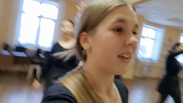 VLOG Обычный день на хореографии. Катаемся с горки
