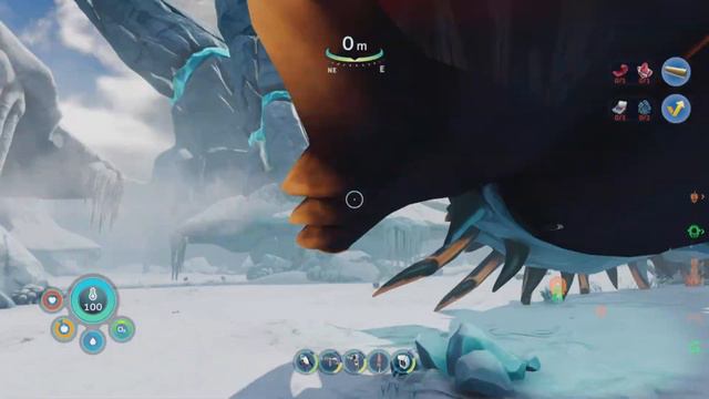Subnautica: Below Zero - Ice Worm Jump Scares