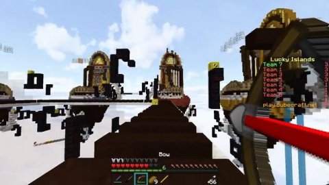 Minecraft Lucky Island : Жители улетели #6