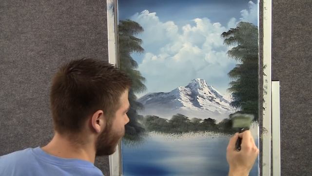 Landscape oil painting in just 18 minutes wet on wet