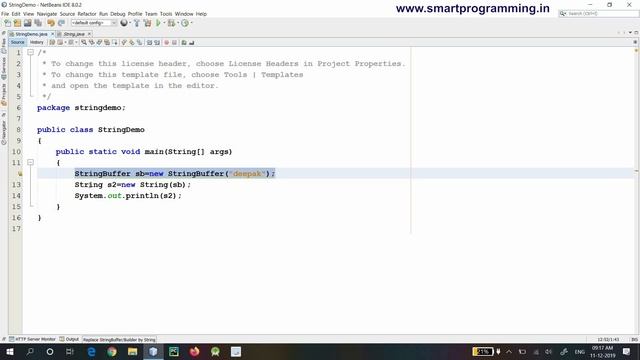 String Class Constructors in Java  Why char Array is Better to Store Password Than String Hindi