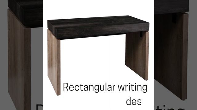 Southern Enterprises Hapsford Black Writing Desk - The Classy Home
