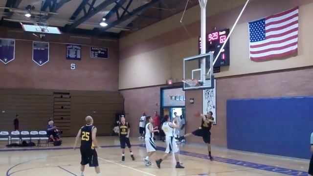 DREW BENDER  Dunks in EXCEL game 10*9*2010