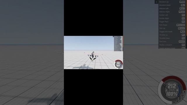 Самолет в BeamNG Drive...