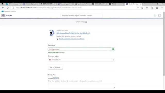 How To Host V2ay on Heroku Cloud