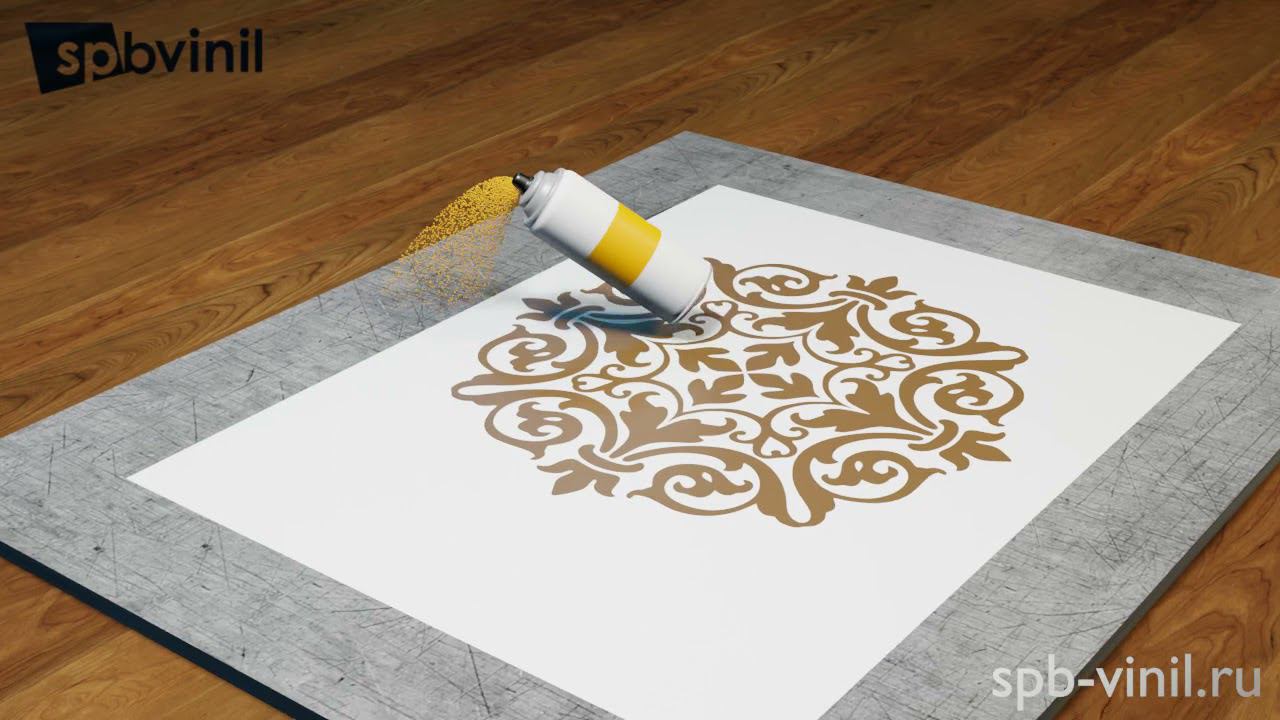 Video instructions for the website on the use of reusable stencils.