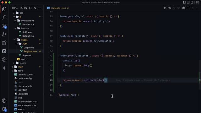 Adonis & Inertia - EP7: Introducing InertiaJS Forms & The InertiaJS Form Helper