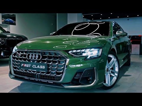 НОВЫЙ Audi S8 (2024 г.) | Звук, интерьер и экстерьер