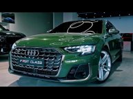 НОВЫЙ Audi S8 (2024 г.) | Звук, интерьер и экстерьер