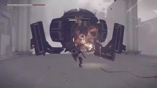 NieR Automata: BECOME AS GODS Edition | "End Boss Gameplay + Cinematic" (2018)