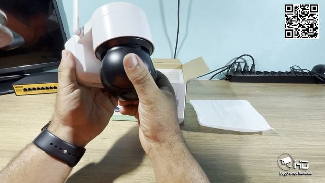 Camera De Segurança Q6 Solar Wi-fi A Prova D'água Visão 360º