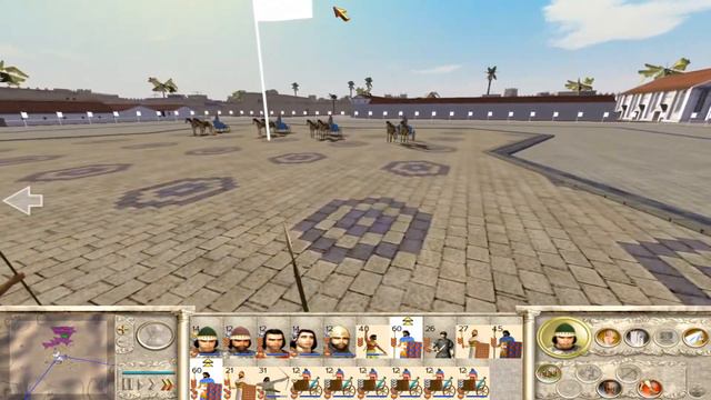 Тестовый стрим. Кампания за Финикию по моду Bronze (Rome: Total War)